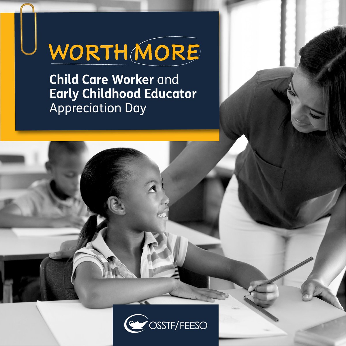 osstf's tweet photo. 🌟 On Child Care Worker &amp; Early Childhood Educator (ECE) Appreciation Day, #OSSTF celebrates these incredible professionals who support &amp; care for our youngest learners 🎉

As we show our gratitude, let's keep pushing for better, for all they deserve: https://t.co/Pv9xkoToTC https://t.co/7tZdIJbKyI