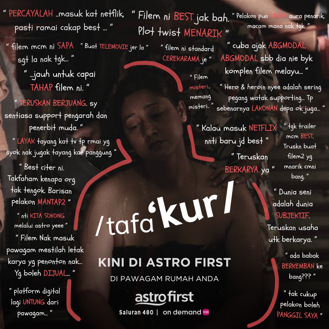 feiskfilms's tweet photo. TAFAKUR. Sederhana itu bahagia.
Kini di Astro First saluran 480.
#filemTAFAKUR #AstroFirst https://t.co/c3rSqC6VTb