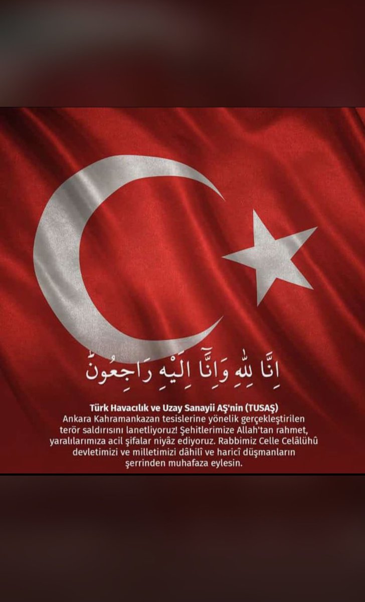 Teröre Lanet olsun.