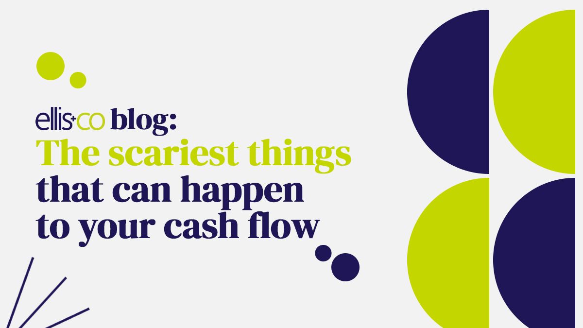 The spookiest time of year is fast approaching... and no, we don't just mean the #Budget 👻

In our latest blog, we look at some of the scariest things that can happen to your cash flow - Halloween or not - and how to overcome them 👉 buff.ly/3A6lCWB 

#FrightfulFinances
