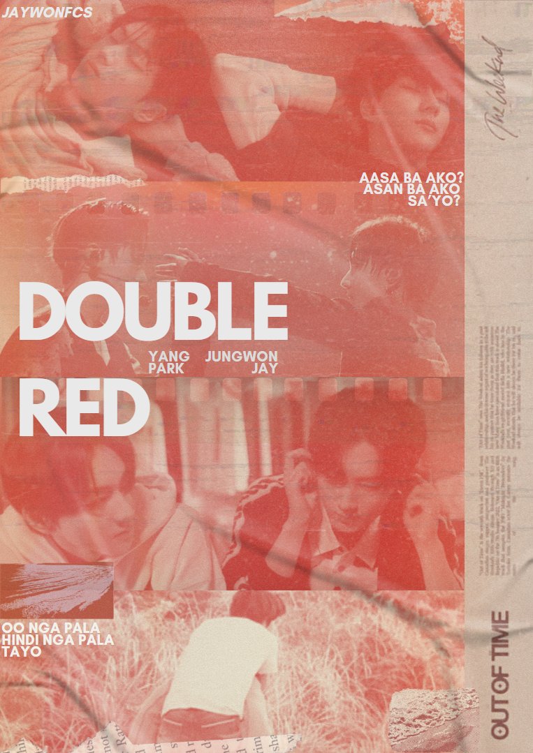 double red,💋
#jaywon one shot au. 

"Kupido, seryosohin mo nga ako
Bakit lagi na lang sa tao na hindi handa?
O 'di naman may mahal nang iba?"
