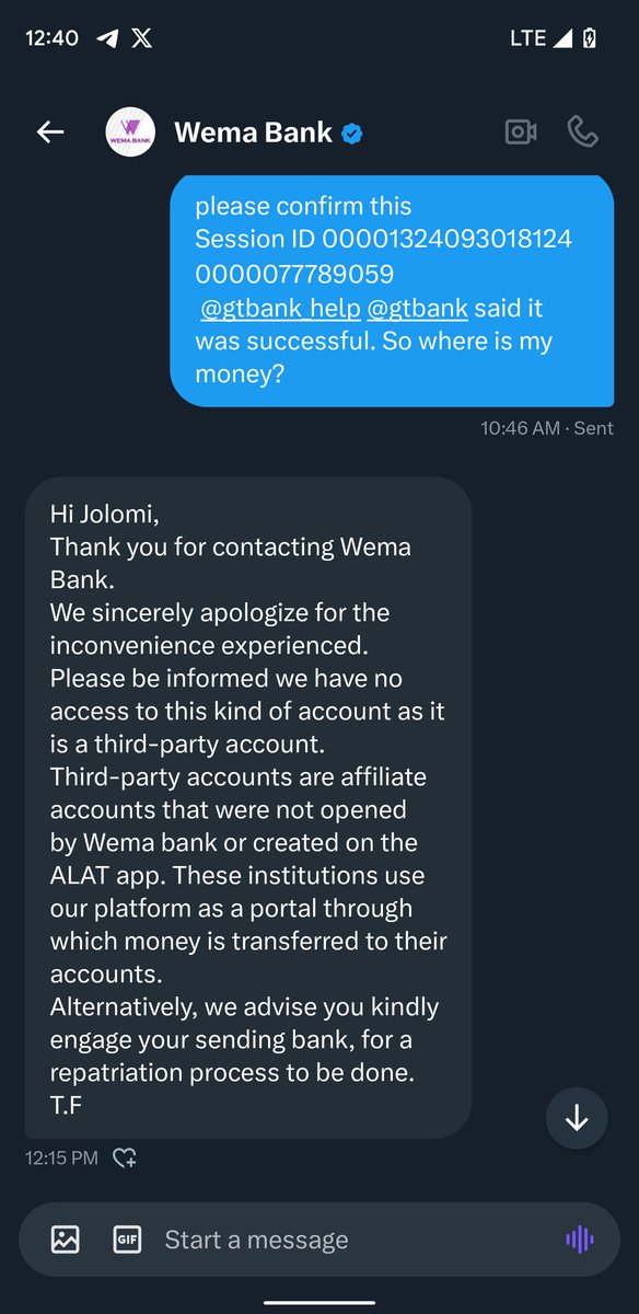joloski's tweet photo. @quickcheckNG and @gtbank_help @gtbank . Please where's my fund? Since 30 September. 
@cenbank @icpcnigeria @NDICNigeria https://t.co/9MsHnvN38r