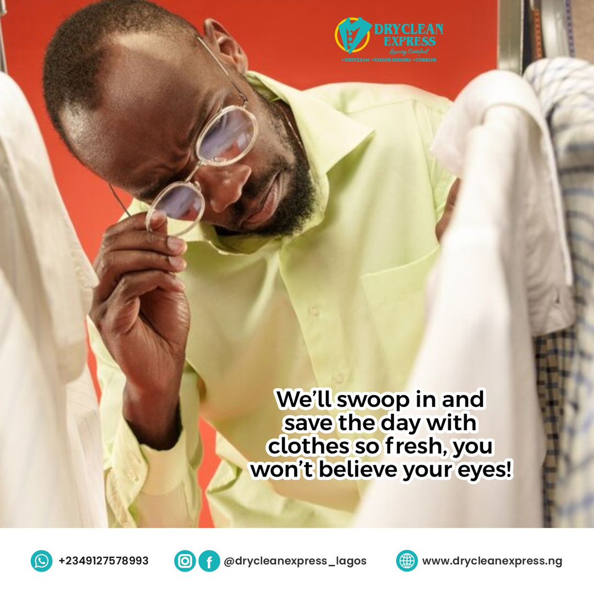 XpressDryc43770's tweet image. In a rush for an appointment and your outfit needs a quick fix? No problem! We&apos;ll come to the rescue and save the day with clothes so fresh you won&apos;t believe your eyes.
#SwiftServices
#DryCleanExpress
#LaundryService
#LagosLaundry
#SaveTheDay
#GarmentTransformation