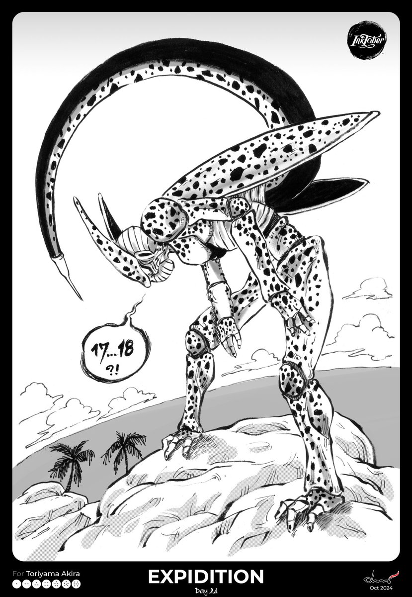 chuyingsong's tweet image. Day 24 #Expidition

17...18...อยู่ไหนกันนะนู๋ๆ ^ ^

#Inktober2024
#Dragonball
#Cell #เซล
#แด่โทริยาม่าอากิระ