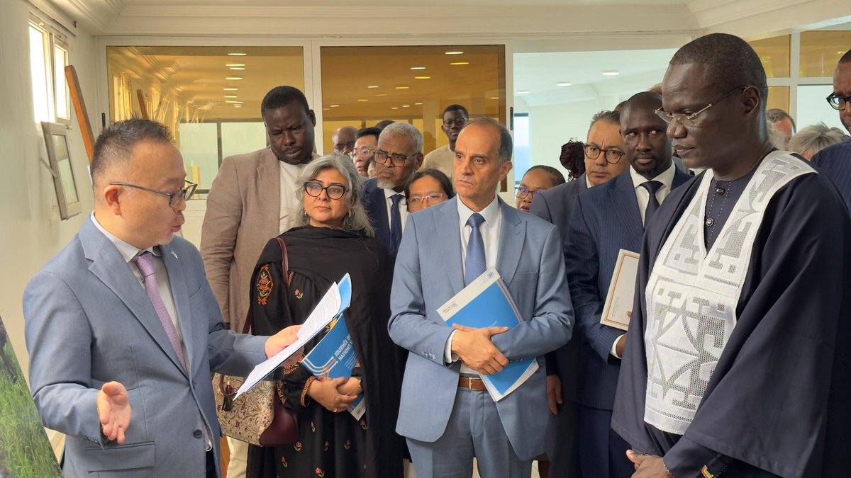 J'ai représenté ce jeudi 24 Octobre 2024 Madame <a href="/YassineFall/">Yassine Fall</a>, Ministre de l'Intégration Africaine et des Affaires Etrangères à la Célébration de la Journée Internationale des Nations Unies à la Place du Souvenir Africain. 

Cette journée est l'occasion de réfléchir sur les