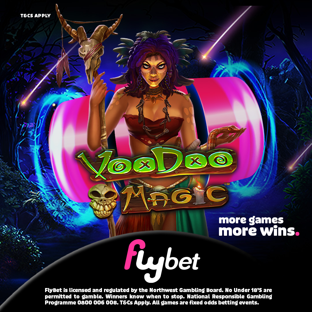 FlyBetZA's tweet photo. Take on the frightening world of "Voodoo Magic" with Flybet. Play this game today and stand the chance of R10,000 in prizes in our Spinoween Tournament. Spin today, win today

#flybet #flyday #spinoween #spins #games #halloween #Mobilegames #casinogames #signup #Voodoomagic https://t.co/FsMj12S1eM