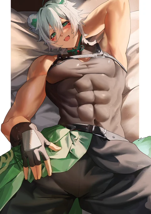I really don't get a chance to draw male characters, but I really enjoy drawing handsome men(*'-ω・) 