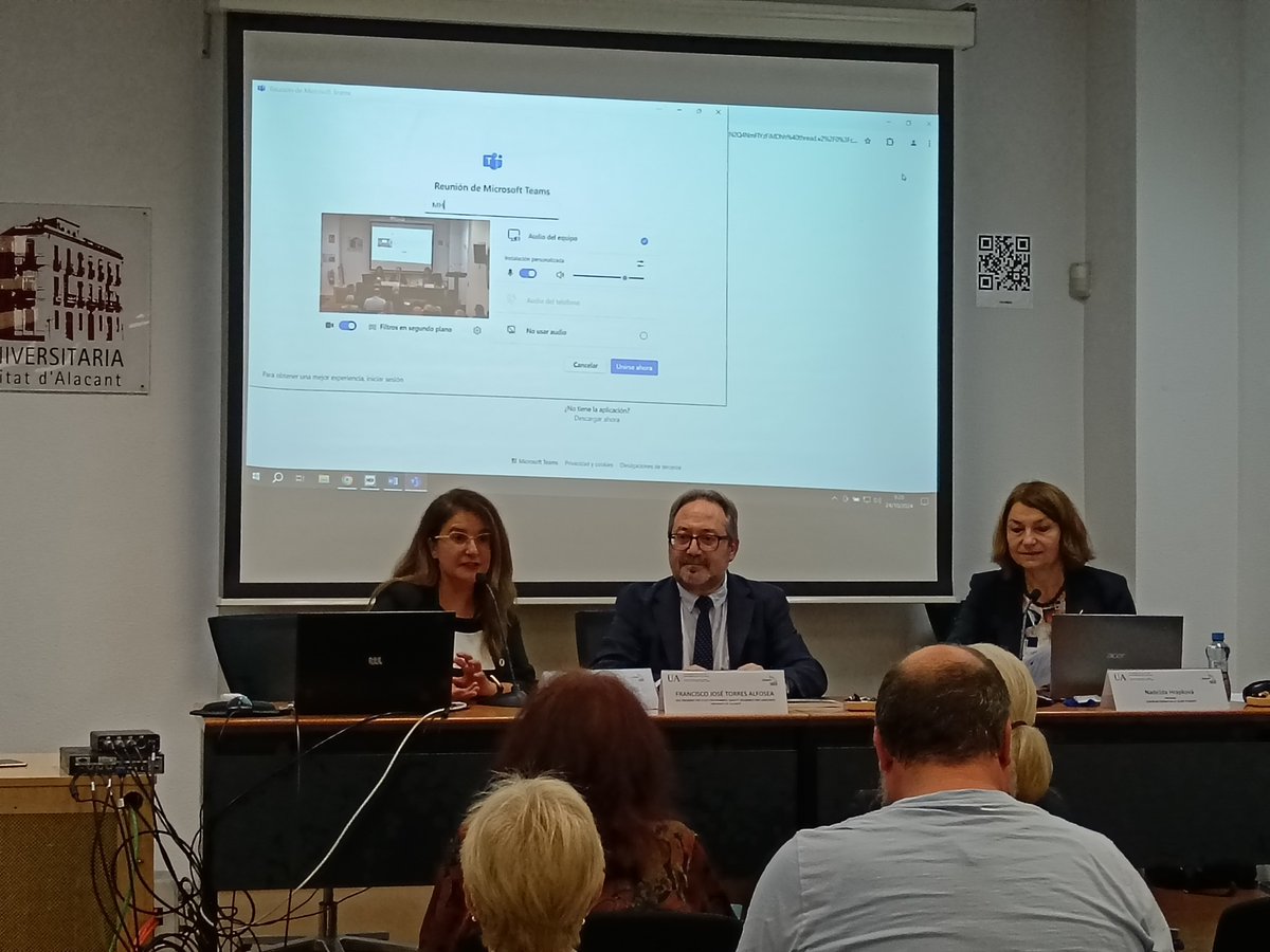 ⚡La Universitat Permanent de la Universitat d'Alacant (UPUA) acull l'assemblea general de la Federació Europea d'Estudiants Majors Universitaris (EFOS)

📅 Del 23 al 26/10/2024 

👉 s.ua.es/va/HR8M