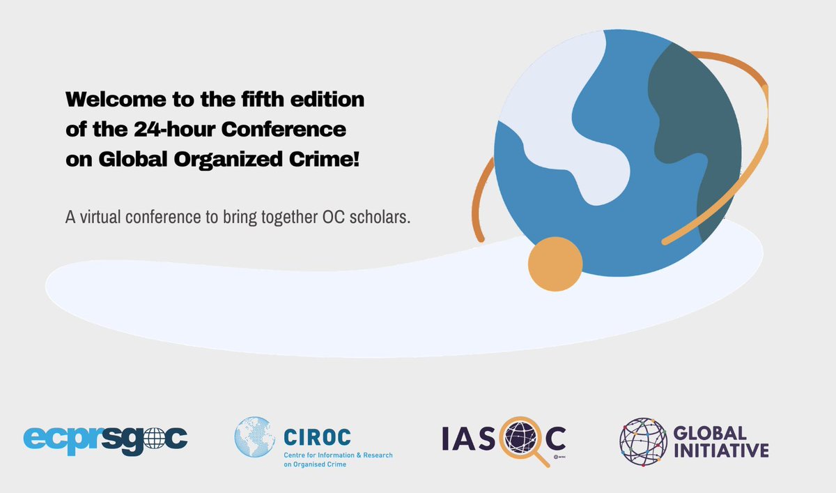 📢 Registration is open for #OC24 2024!

Join 300+ experts in 60 webinars across 24 hours on organized crime from Oct 30-31. Learn from top minds &amp; engage in interactive sessions on topics like cybercrime, human smuggling, &amp; more.

Register now 👉 buff.ly/3YAjcJj