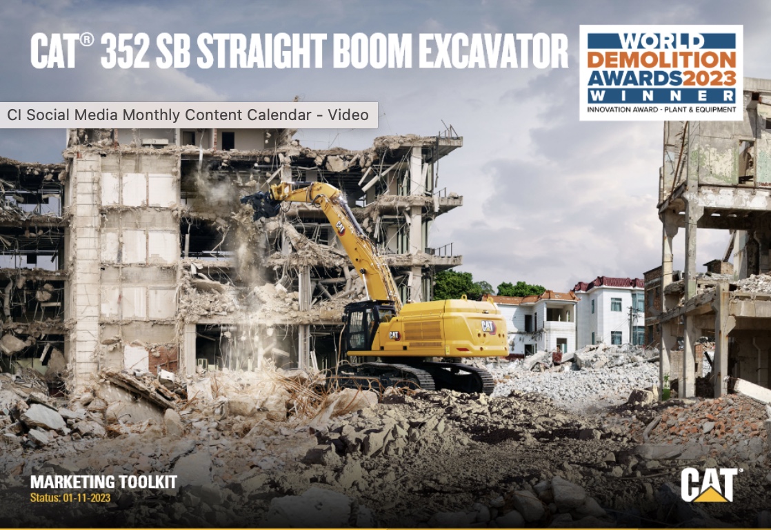FinningNews's tweet image. #throwbackthursday

Who doesn’t love an award! The mighty Cat® 352 SB excavator with grapple payload technology won the INNOVATION – PLANT &amp;amp; EQUIPMENT award at last year’s World Demolition Summit in Toronto Canada.

#catmachine #caterpillar #WDA2023