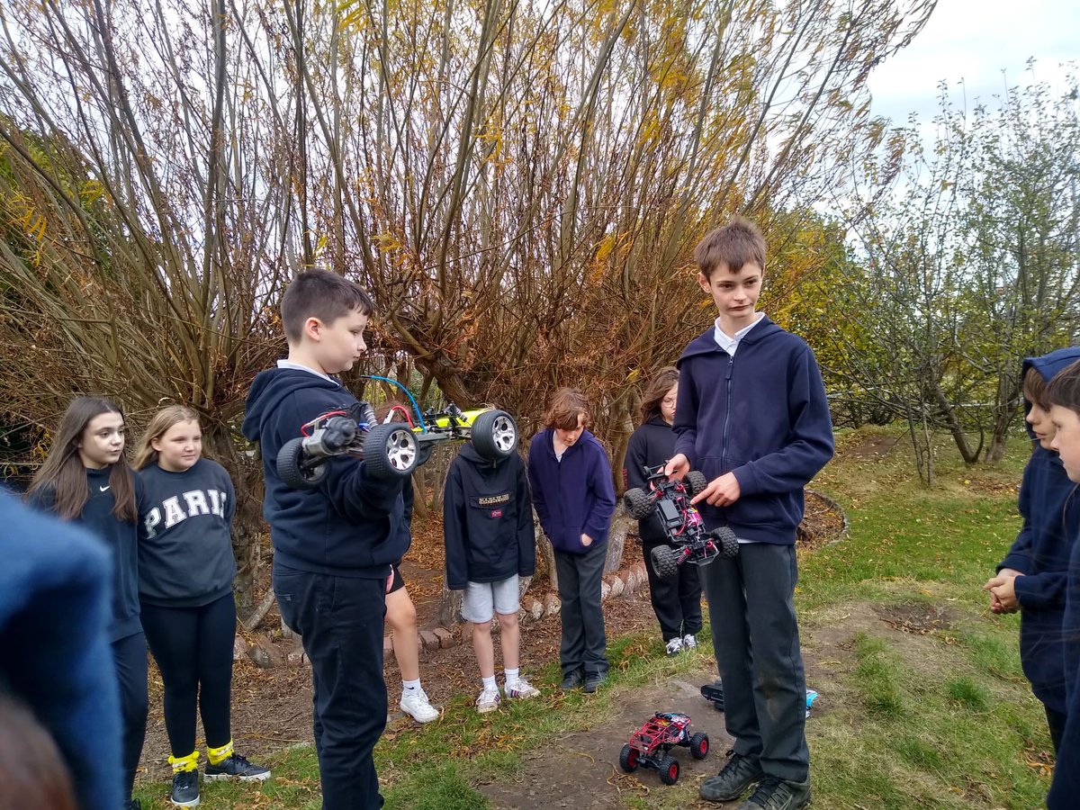 LethamPS's tweet photo. Mario and Logan from P7 shared their passion for RC cars. They created an informative PP about the cars and then demonstrated how to drive them. We all got a turn too! Thank you boys! A great afternoon! #passionlearning https://t.co/R8yAZBnWvo