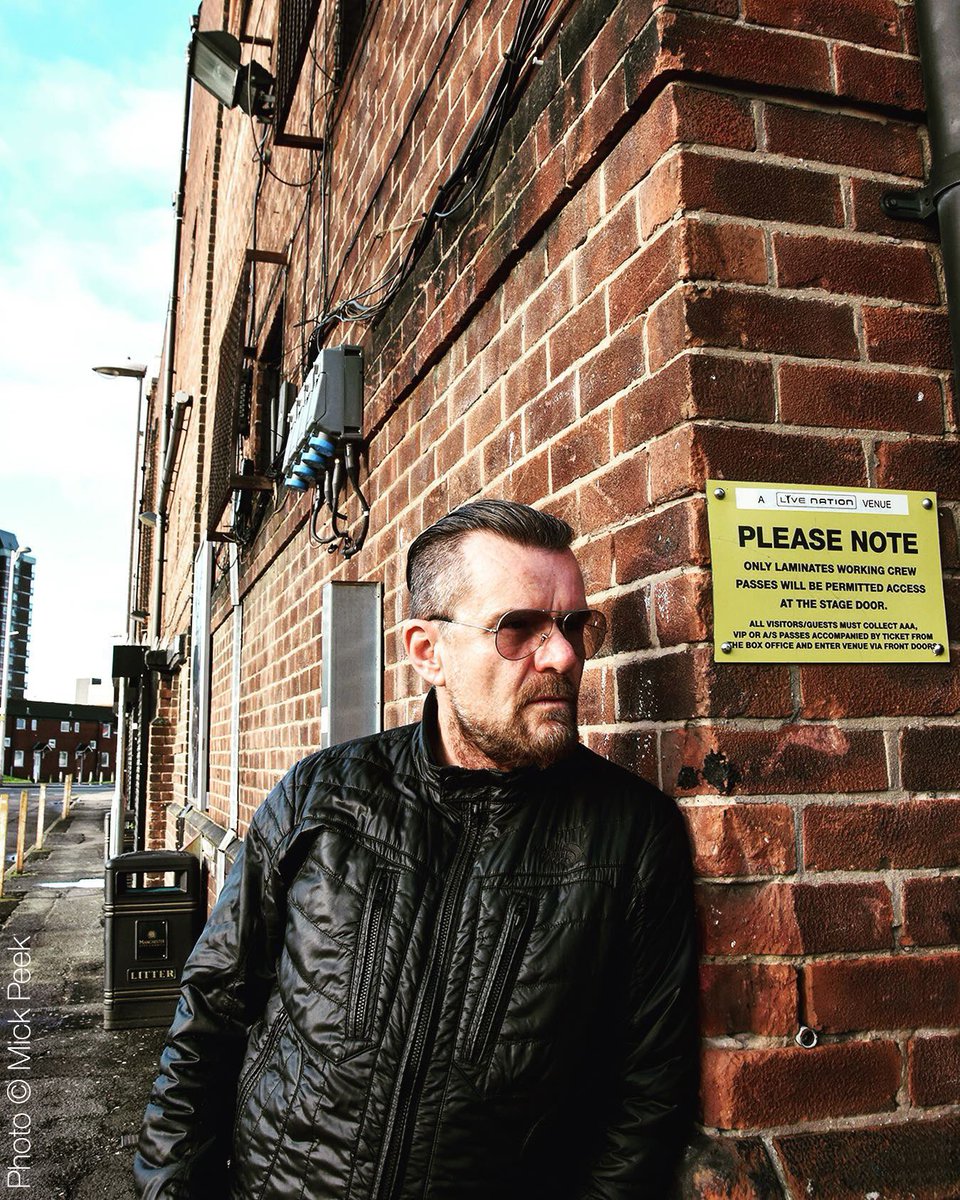 #TBT Billy Duffy - 2019
With <a href="/officialcult/">THE CULT</a> playing Manchester Apollo tomorrow night here’s a pic I took, outside that iconic venue, when the band had a show there. It’s always a special show when the guys hit his hometown and I’m really looking forward to it 🩵
 
📸 <a href="/mickpeek/">Mick Peek</a>