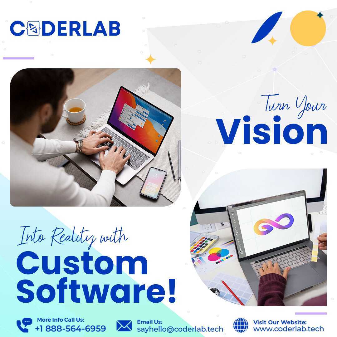 coderlabtech's tweet image. Ready to bring your vision to life? Coderlab’s expert team is here to transform your ideas into powerful, custom software solutions!
#CustomSoftware #CoderlabSolutions #InnovateWithTech #SoftwareDevelopment #BusinessGrowth #VisionToReality #TechInnovation #StreamlineSuccess