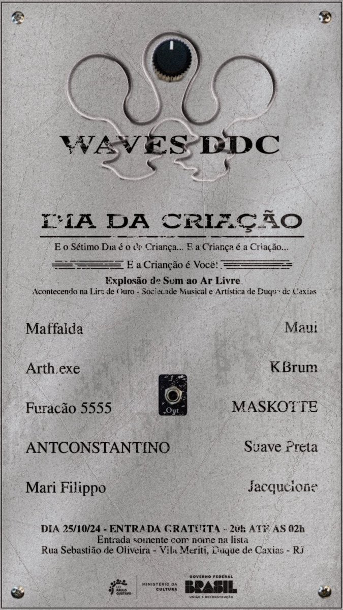 wavesddc's tweet image. AMANHÃ TEM A VOLTA DA WAVES EM DUQUE DE CAXIAS, QUEM VAI? 

ENTRADA GRATUITA E LINE DE MILHÕES