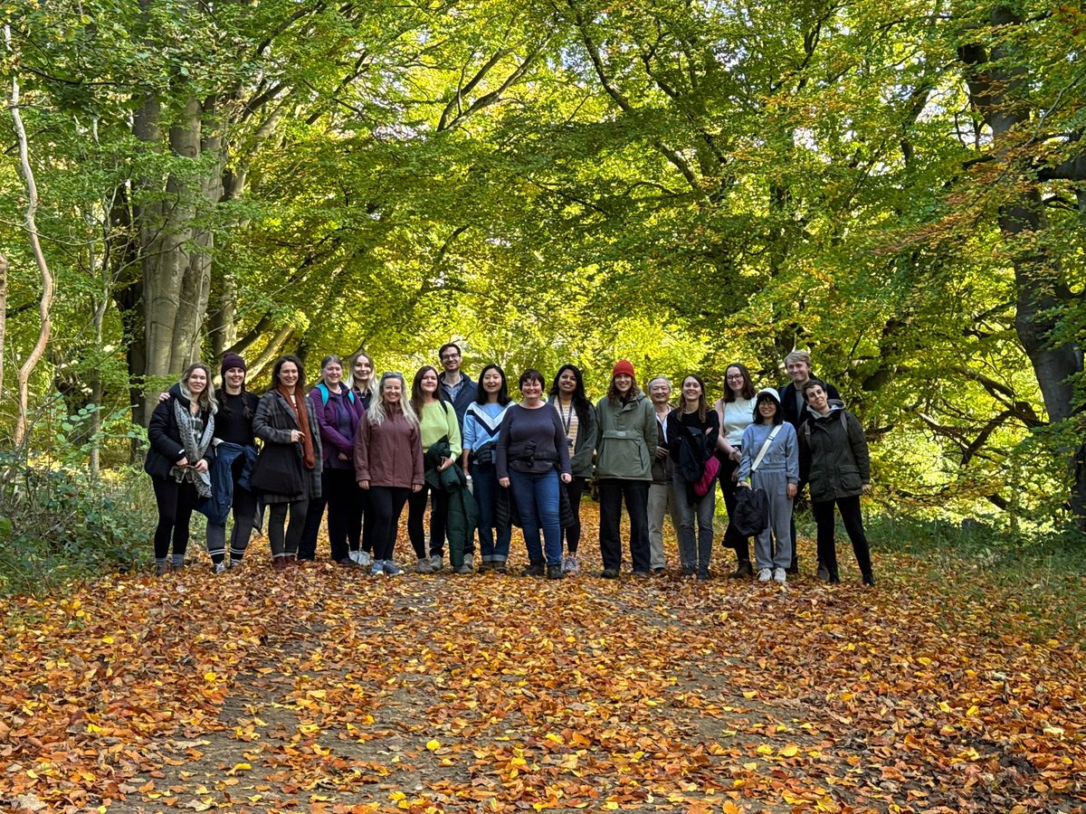 The Powrie Lab annual Autumn Walk 2024! A trip to Wytham Woods plus a stop at the White Hart for a hearty post-walk pub lunch. A lovely day for it!!☀️🍁🍂<a href="/KirOxford/">Kennedy Institute of Rheumatology</a> <a href="/ndorms/">NDORMS</a>
