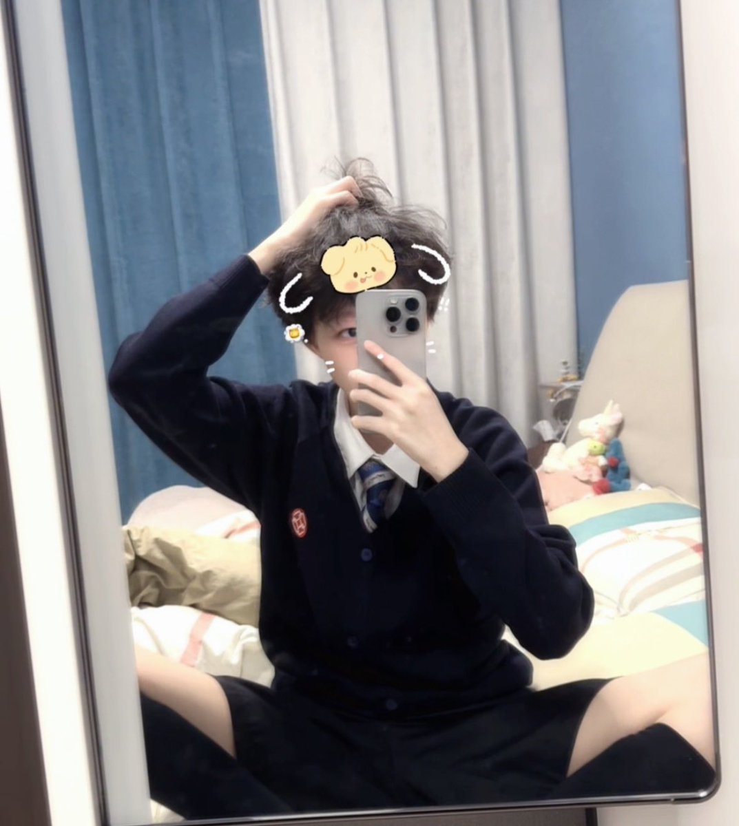 我不要上学我要天天在家玩！！