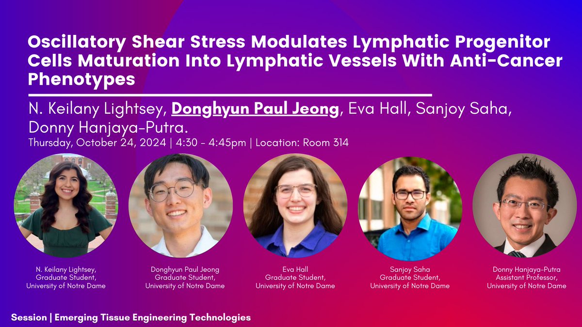 Donny Hanjaya-Putra (@dhpgroup) on Twitter photo Today’s #BMES2024 talks and presentations from the DHP lab! We are excited to talk with colleagues today! <a href="/BMESociety/">Biomedical Engineering Society</a> <a href="/NDBioeng/">Notre Dame Bioengineering</a> Today’s #BMES2024 talks and presentations from the DHP lab! We are excited to talk with colleagues today! <a href="/BMESociety/">Biomedical Engineering Society</a> <a href="/NDBioeng/">Notre Dame Bioengineering</a>