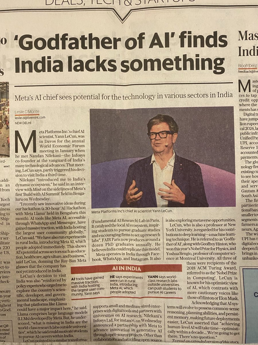 Trust ⁦<a href="/livemint/">Mint</a>⁩ to give a negative headline to a largely positive story. Such low self-esteem apart from rank bad journalism