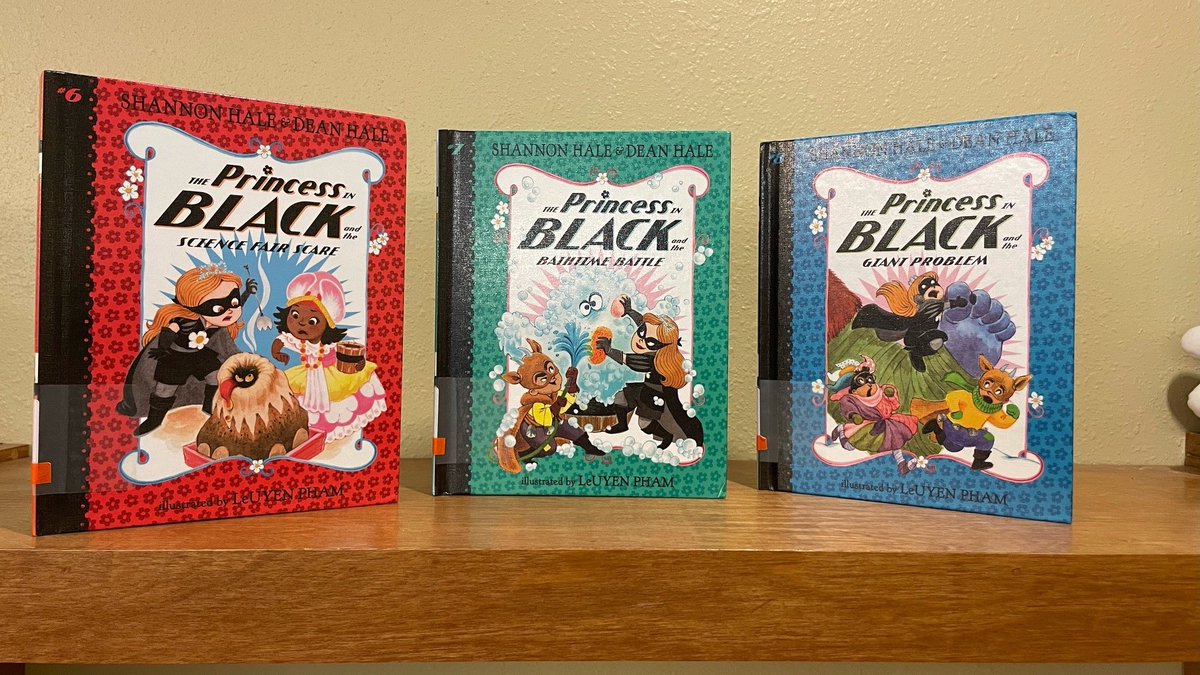 LulingPbLibrary's tweet image. New chapter books for young readers! Three more of the Princess in Black series (so fun and enjoyable!), and 6 of the Kimmie Tuttle series (Kimmie solves the problem and saves the day!). #newbooks #adayinthelifeofalibrarian #girlpower #juvenilebooks #lulingpubliclibrary