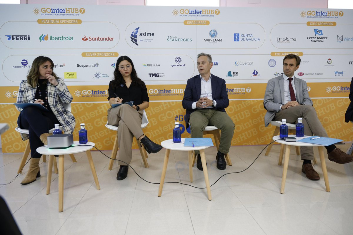 FundacionFaen's tweet photo. En el GO inter HUB 2024 que se está celebrando en Ferrol, Galicia, se ha presentado la Alianza de clusters regionales de la industria de la eolica marina, SAW, que está formada por Asime (Galicia), SICC (Cantabria) y @ConsorcioAINER ( Asturias). https://t.co/ekSAEaC8mi