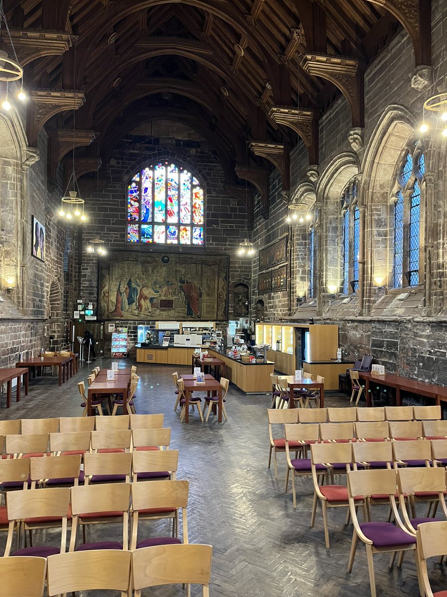 Tonight’s office. Cafe 1092 <a href="/ChesterCath/">Chester Cathedral</a> #chester. Come along 6.45pm to discuss #homelessness. Panel includes @richardbeacham of <a href="/Go_CheshireWest/">Cheshire West</a>, Salma Ravat of <a href="/oneroofleics/">One Roof Leicester</a> and Jamie Edwards of <a href="/shareshopsuk/">ShareShop Chester</a>.  Free, gratis and for nothing.