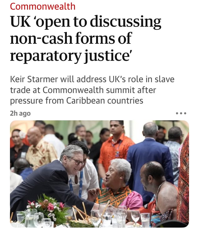 Maybe some sort of voluntary labour? We could offer to send Boris Johnson to work on the cane fields, for instance