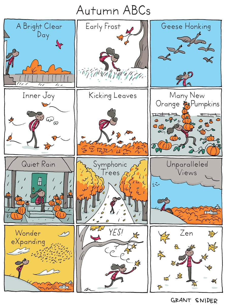 Grant Snider (@grantdraws) on Twitter photo Here’s a comic for autumn from my book POETRY COMICS, recently named a Best Kids’ Book of 2024 by <a href="/goodhousemag/">Good Housekeeping</a>! Here’s a comic for autumn from my book POETRY COMICS, recently named a Best Kids’ Book of 2024 by <a href="/goodhousemag/">Good Housekeeping</a>!