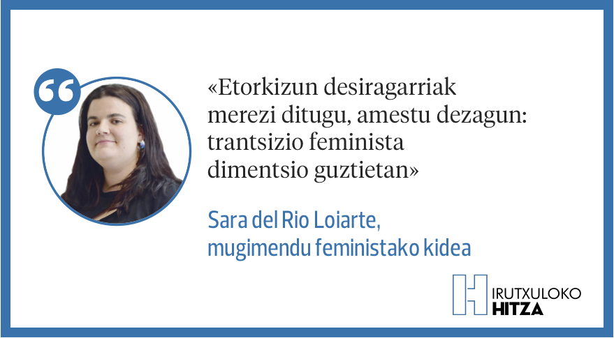 Iritzia | 'Gorputz batek norabide batean hartzen duen hedadura', Sara del Rio Loiarte (<a href="/SaaradRL/">sara</a>), mugimendu feministako kidea.

🔗 irutxulo.hitza.eus/generoak/iritz…
