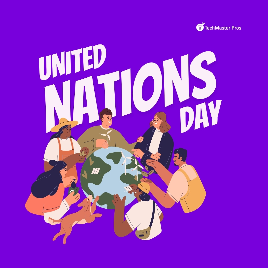 TechmasterPros's tweet image. Today we honor the work of the United Nations in promoting peace, security, and sustainable development. #UNDay #PeaceAndSecurity #SustainableDevelopment