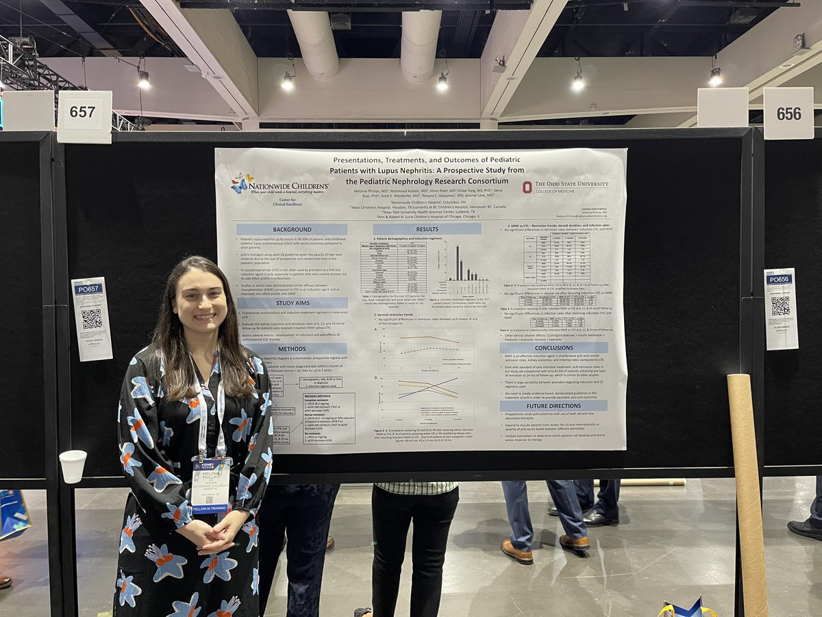 pFeNa_fellows (@pfena_fellows) on Twitter photo Starting Thursday strong at #KidneyWk2024 with fellow extraordinaire Dr. Melonie Phillips from <a href="/nationwidekids/">Nationwide Children's Hospital</a> at the poster session! 🤩 Starting Thursday strong at #KidneyWk2024 with fellow extraordinaire Dr. Melonie Phillips from <a href="/nationwidekids/">Nationwide Children's Hospital</a> at the poster session! 🤩