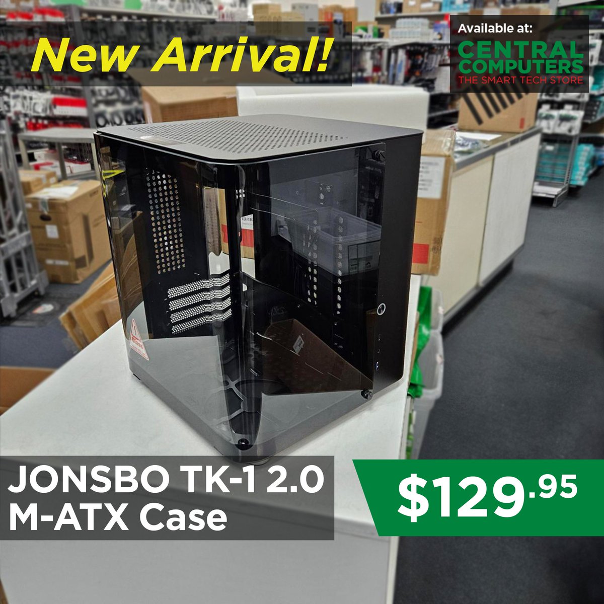 centralcomputer's tweet photo. Check out the sleek Jonsbo TK-1 2.0 M-ATX case! This compact beauty is perfect for minimalist setups, offering excellent airflow and a clean design. Build your next powerhouse in style! 💻✨
https://t.co/en30Os0wxf
#JonsboTK1 #MATXCase #PCBuild #MinimalistPC #CentralComputers https://t.co/k6GKkm1erf
