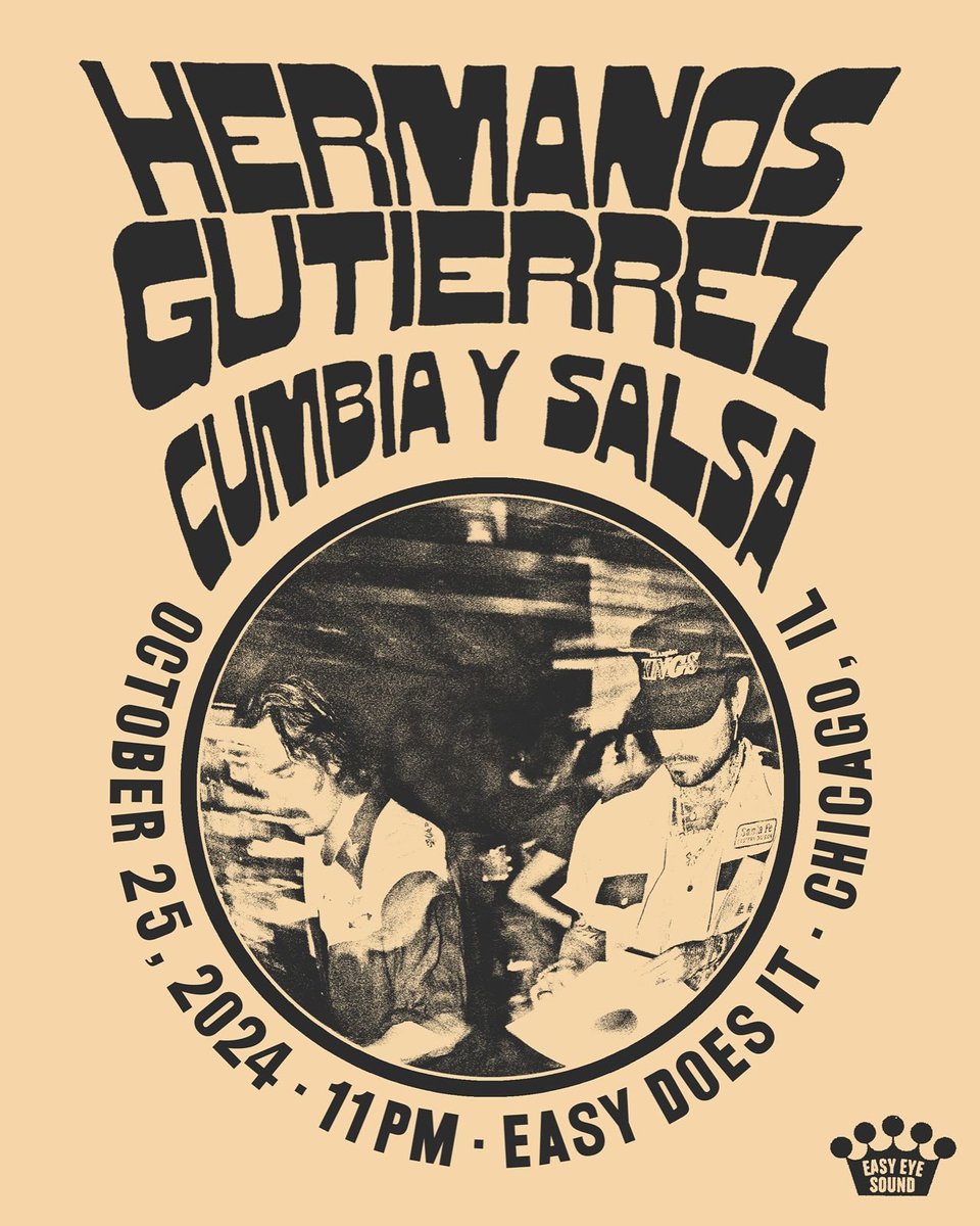 Tomorrow night CUMBIA Y SALSA at Easy Does It ! 🪩

Free - First Come First Serve. Space is limited!

🎨 by Perry Shall