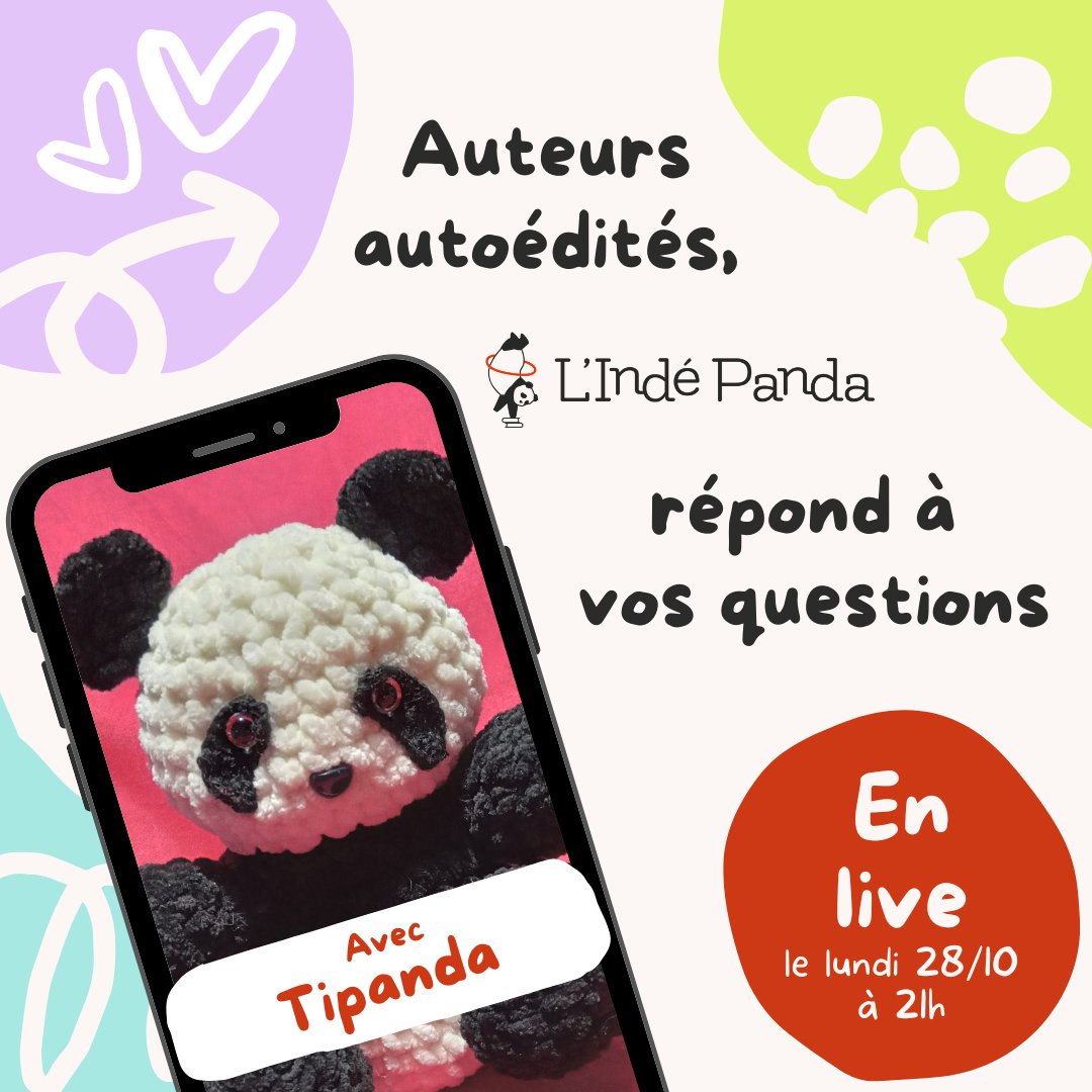 🌟 Rejoignez-nous en direct sur Instagram ! 🌟

📅 Quand : lundi 28 octobre à 21h
📍 Où : Sur notre compte Instagram @l.inde.panda

Chers auteurs autoédités, nous avons hâte de vous retrouver lors d'un rendez-vous exceptionnel en live ! Ce sera l'occasion parfaite de découvrir to