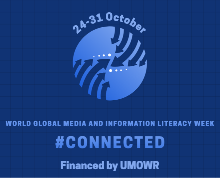 Today marks the beginning of #WorldGlobalMediaandInformationLiteracyWeek. UMOWR reminds of the importance of devices, ranging from #smartphones to #computers and softwares like #socialmedia and #apps, that allow us to keep in touch, sharing #information and important #updates.