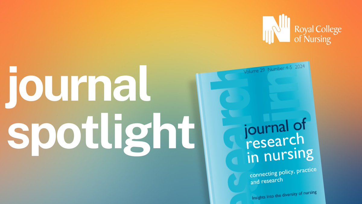 Royal College of Nursing Libraries (@rcnlibraries) on Twitter photo Explore cutting-edge research with the Journal of Research in Nursing! Clinical breakthroughs, linking policy to practice and improving outcomes. The JRN is an invaluable resource for the latest in healthcare innovation. Access: bit.ly/4fiWef1
<a href="/RCNResForum/">RCN Research Forum</a> <a href="/JRN_latest/">Journal of Research in Nursing (JRN)</a> Explore cutting-edge research with the Journal of Research in Nursing! Clinical breakthroughs, linking policy to practice and improving outcomes. The JRN is an invaluable resource for the latest in healthcare innovation. Access: bit.ly/4fiWef1
<a href="/RCNResForum/">RCN Research Forum</a> <a href="/JRN_latest/">Journal of Research in Nursing (JRN)</a>