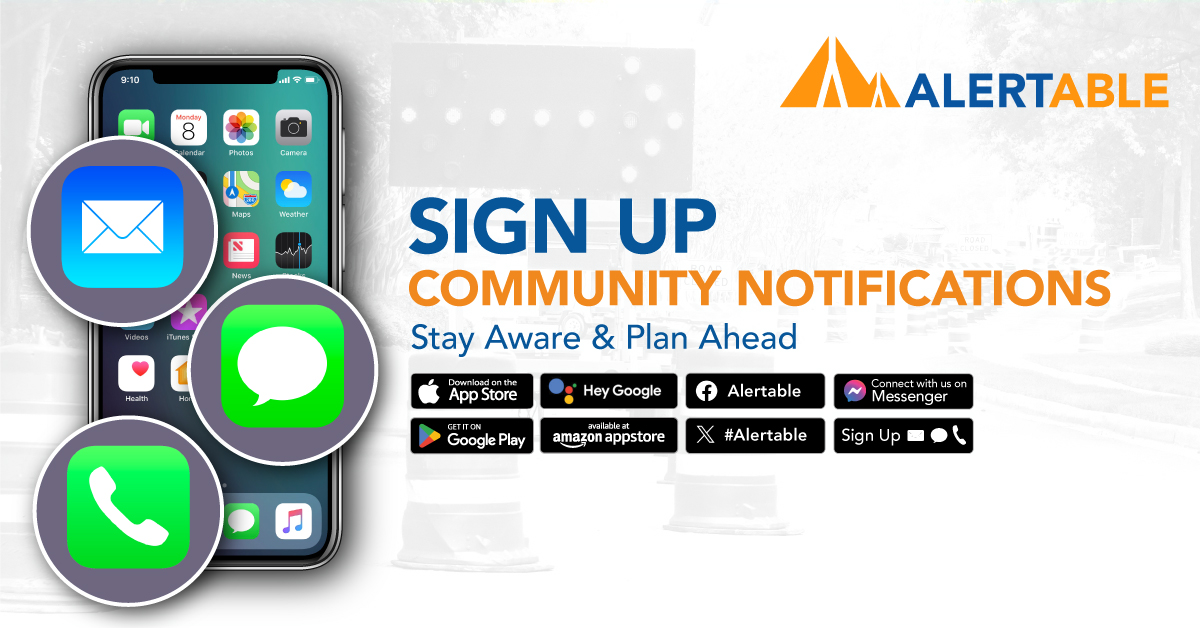 The City of Chilliwack uses Alertable as one way to send out emergency alerts. Sign up to receive free notifications in a way that works for you at chilliwack.com/alertable