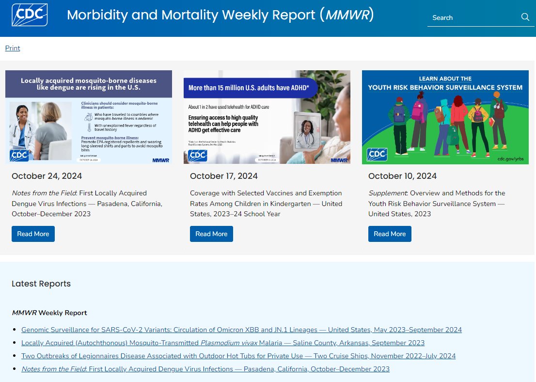 The latest #MMWR via <a href="/CDCgov/">CDC</a> 

cdc.gov/mmwr/index.html