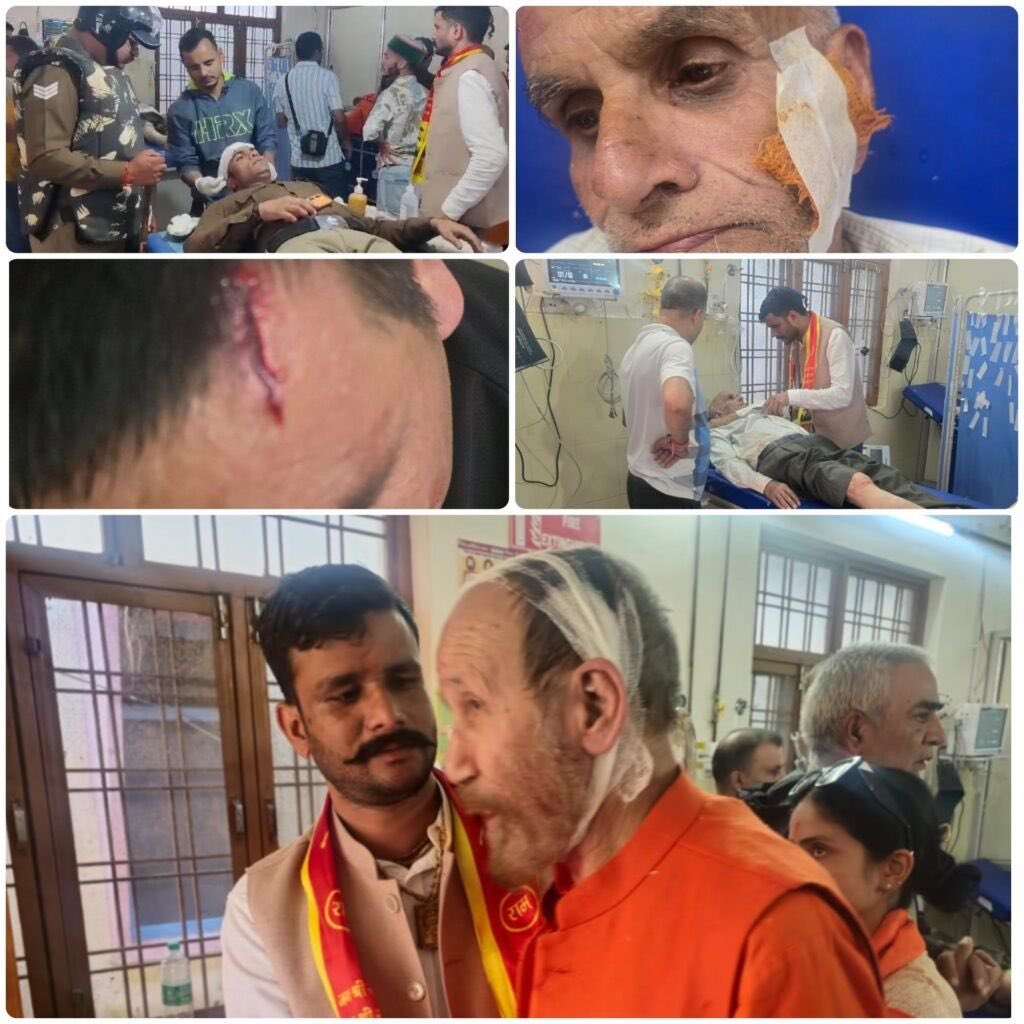 (Chaos in Uttarkashi-lathi charge-163 Imposed