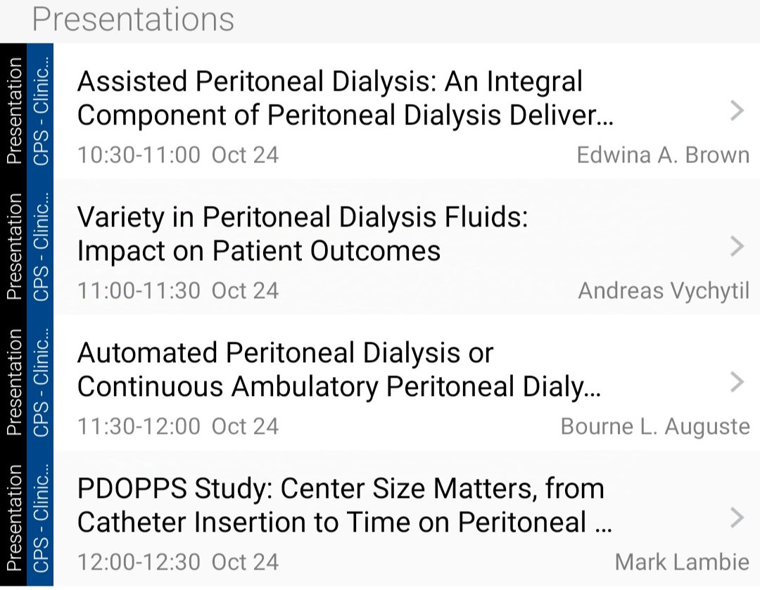 Int. Soc. for Peritoneal Dialysis (@ispd1) on Twitter photo An interesting session starting at 10.30am on room C6 at #KidneyWk: "#PeritonealDialysis outside the United States: what can we learn?" with some @ISPD heavy weights as faculty: <a href="/EdwinaBrown_PD/">Edwina Brown</a>, Rob Quinn, <a href="/markrlambie/">Mark Lambie</a>, Andreas Vychytl, and Bourne L. Auguste. Don't miss it! An interesting session starting at 10.30am on room C6 at #KidneyWk: "#PeritonealDialysis outside the United States: what can we learn?" with some @ISPD heavy weights as faculty: <a href="/EdwinaBrown_PD/">Edwina Brown</a>, Rob Quinn, <a href="/markrlambie/">Mark Lambie</a>, Andreas Vychytl, and Bourne L. Auguste. Don't miss it!