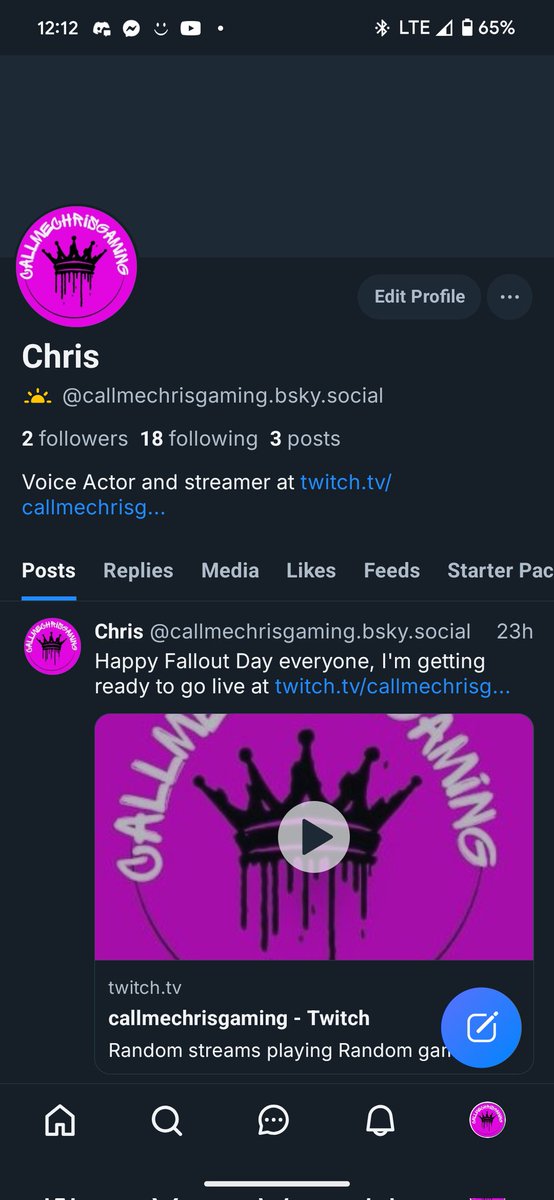Chris (Checkmark) Callmechrisgaming tweet media