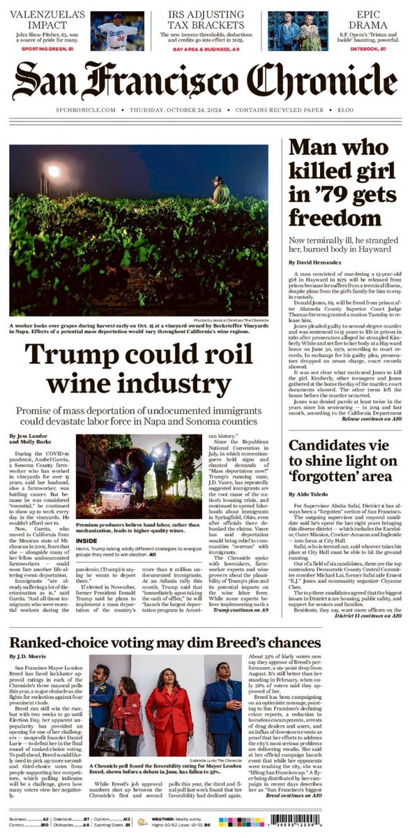 Jessica Christian (@jachristian) on Twitter photo Today’s <a href="/sfchronicle/">San Francisco Chronicle</a> front page 🗞️ <a href="/jesslander/">Jess Lander</a> <a href="/mollyfburke/">molly burke</a> Today’s <a href="/sfchronicle/">San Francisco Chronicle</a> front page 🗞️ <a href="/jesslander/">Jess Lander</a> <a href="/mollyfburke/">molly burke</a>