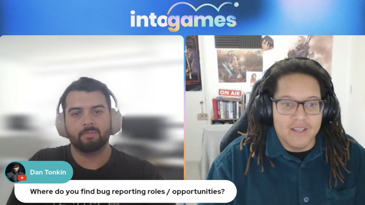 Seek (@cursed_nomad) on Twitter photo Was cool learning more about the differences between playtesting & QA with <a href="/RetroAli93/">Harún Ali 🔜 Glasgow Indie Games Fest</a> via <a href="/intogamesHQ/">Into Games</a> I tried asking SEGA to give me ago when I was a kid - The answer never changed either. The locks on these doors are NUTS. At least Harún wrote a book to help people. Was cool learning more about the differences between playtesting & QA with <a href="/RetroAli93/">Harún Ali 🔜 Glasgow Indie Games Fest</a> via <a href="/intogamesHQ/">Into Games</a> I tried asking SEGA to give me ago when I was a kid - The answer never changed either. The locks on these doors are NUTS. At least Harún wrote a book to help people.