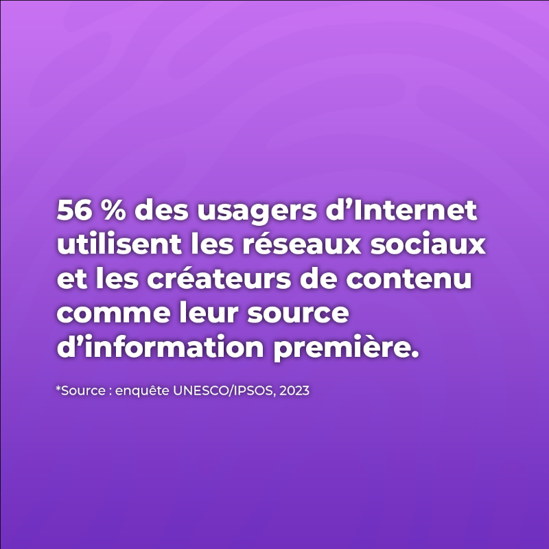 UNESCO_fr's tweet photo. Il incombe aux médias de créer du contenu de qualité et d’encourager leurs audiences à #PosterAvecDiscernement.
🗓️Du 24-31 octobre, c'est la Semaine mondiale de l’éducation aux médias et à l’information !
#GlobalMILWeek
