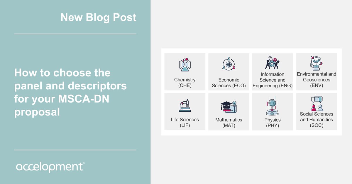 ⏰ Get ready for your #MSCA #DoctoralNetwork submission! With the deadline on 27 November approaching fast, make sure your work package descriptions and #DN panel and descriptors are complete. Check out our latest #blog post for helpful tips.
💻 bit.ly/3YklxGR