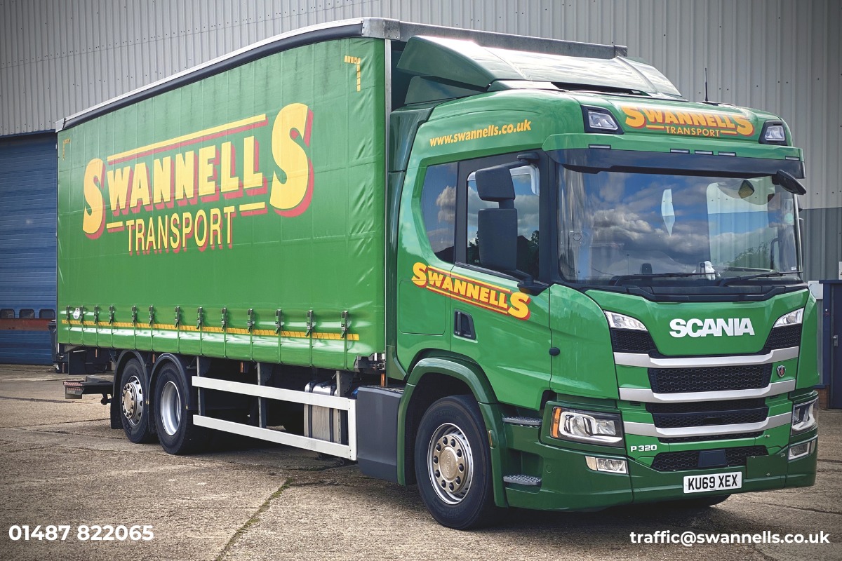 Swannells Transport has a large fleet of vehicles delivering throughout the UK on dedicated contracts and return load work from various clients.