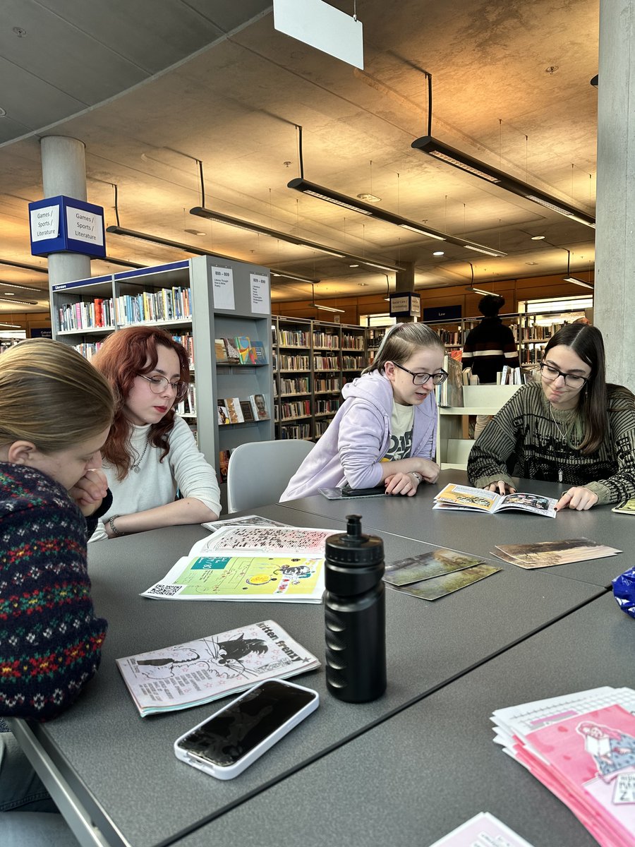 KTDnorfolk's tweet image. Last week, our Wednesday Heritage Collective went to @millenniumlibrary to visit their wonderful #ZineLibrary and began planning their own zine inspired by the JMW Turner exhibition at @NorwichCastle.