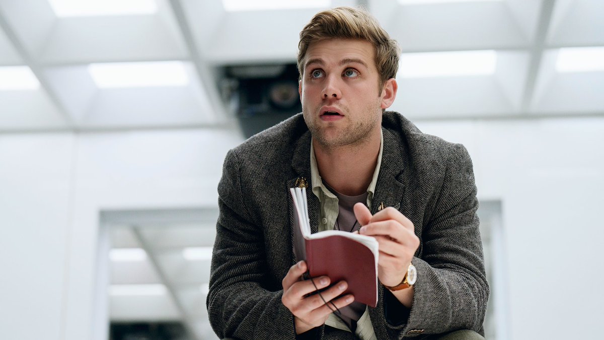 AppleTV's tweet image. One equation could bring it all down.

Your first look at Leo Woodall and Quintessa Swindell in #PrimeTarget, a new conspiracy thriller coming to Apple TV+ January 22.