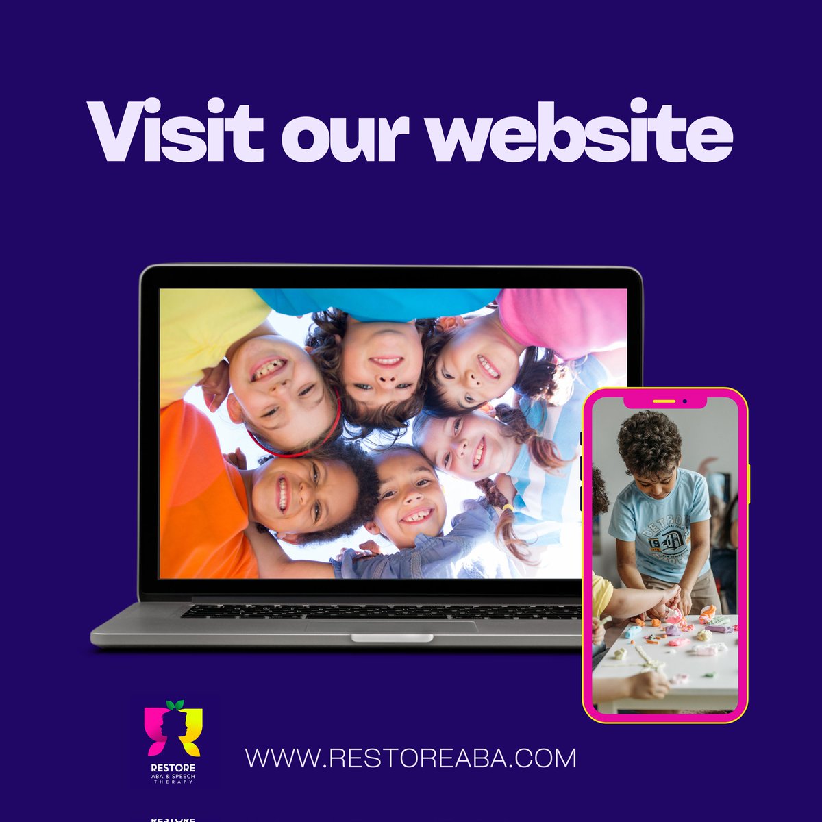 Restoreaba's tweet image. Seeing the world through the eyes of an autistic child is a beautiful experience. At Restore ABA, we're committed to empowering these incredible individuals to reach their full potential. 💙visit our website to find out more. #RestoreABA #autism #autismawareness #ABAtherapy