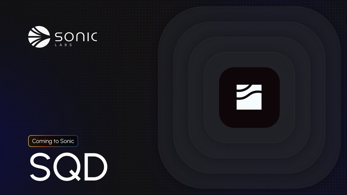 SonicLabs's tweet photo. For an optimal user experience, apps need seamless on-chain data access.

@helloSQD is a decentralized data access layer that offers developers raw historical on-chain data at near-zero cost.

Supercharge your apps on #Sonic with SQD's ultra-fast indexing! https://t.co/ZvIn5RswcR