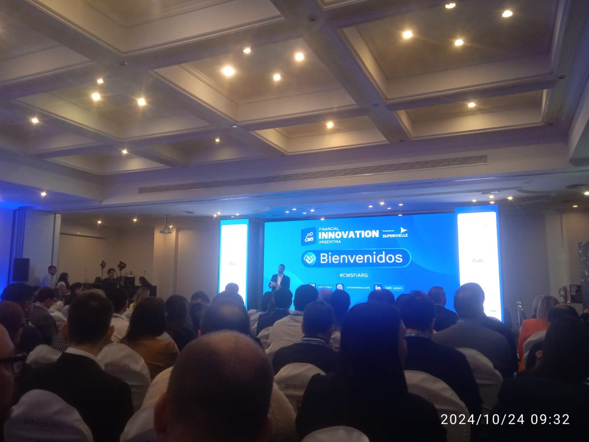 🔊[AHORA]: Arranca Financial Innovation Argentina 2024

#ArgentinaFintechForum2024 #CryptoOutlook 
 #Blockchain 
 #Criptomonedas